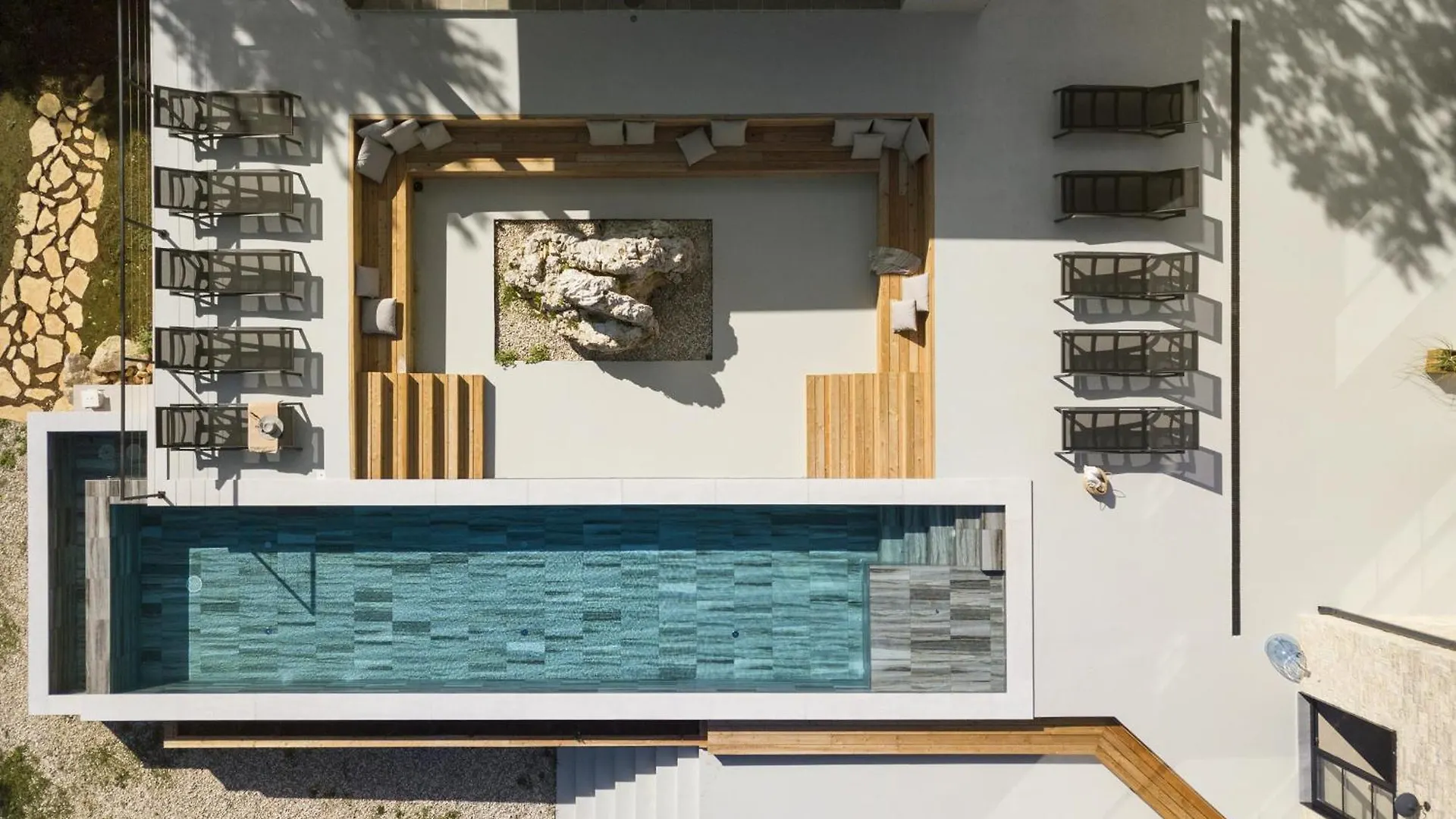 Villa Mons Caldera For 10 People With 40 M2 Infinity Heated Pool & Kids Playground Kršan Croácia